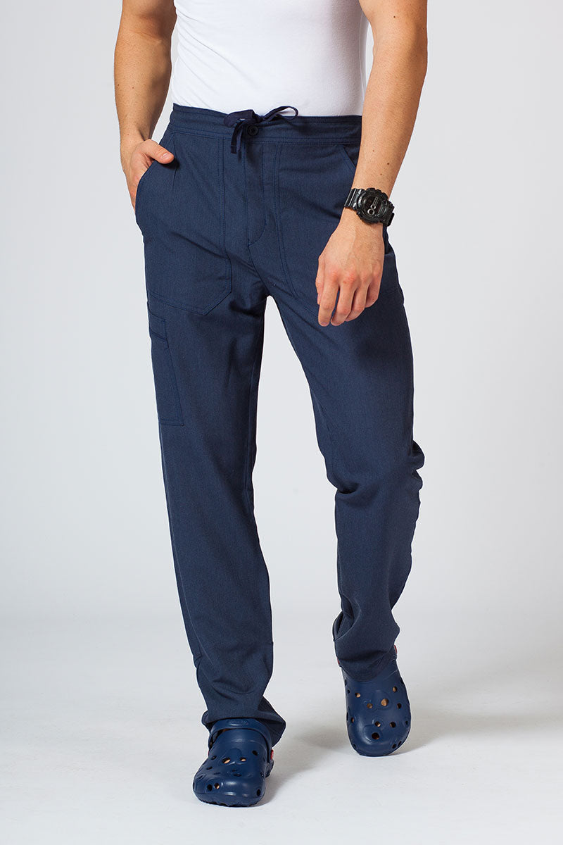EQUIPO DE HOMBRE MATRIX PRO AZUL JASPEADO