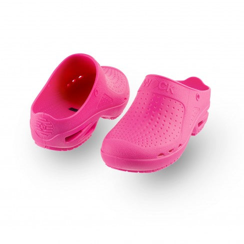 ZUECOS BLOC FUCSIA