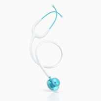ESTETOSCOPIO MDF ACOUSTICA METALOGIC AQUA WHITE