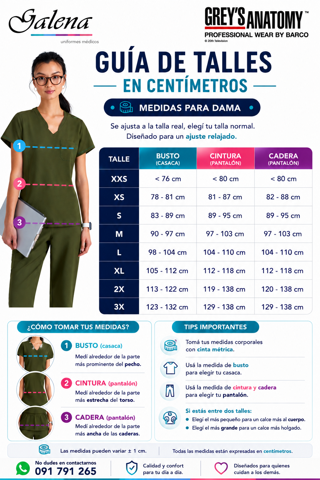 EQUIPO DAMA GREY'S ANATOMY EVOLVE FERN