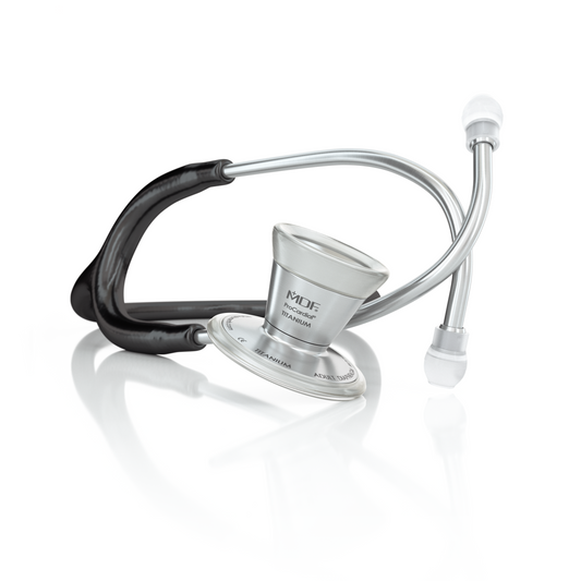 ESTETOSCOPIO CARDIOLOGICO MDF PRO CARDIAL 797T TITANIO NOIRNOIR