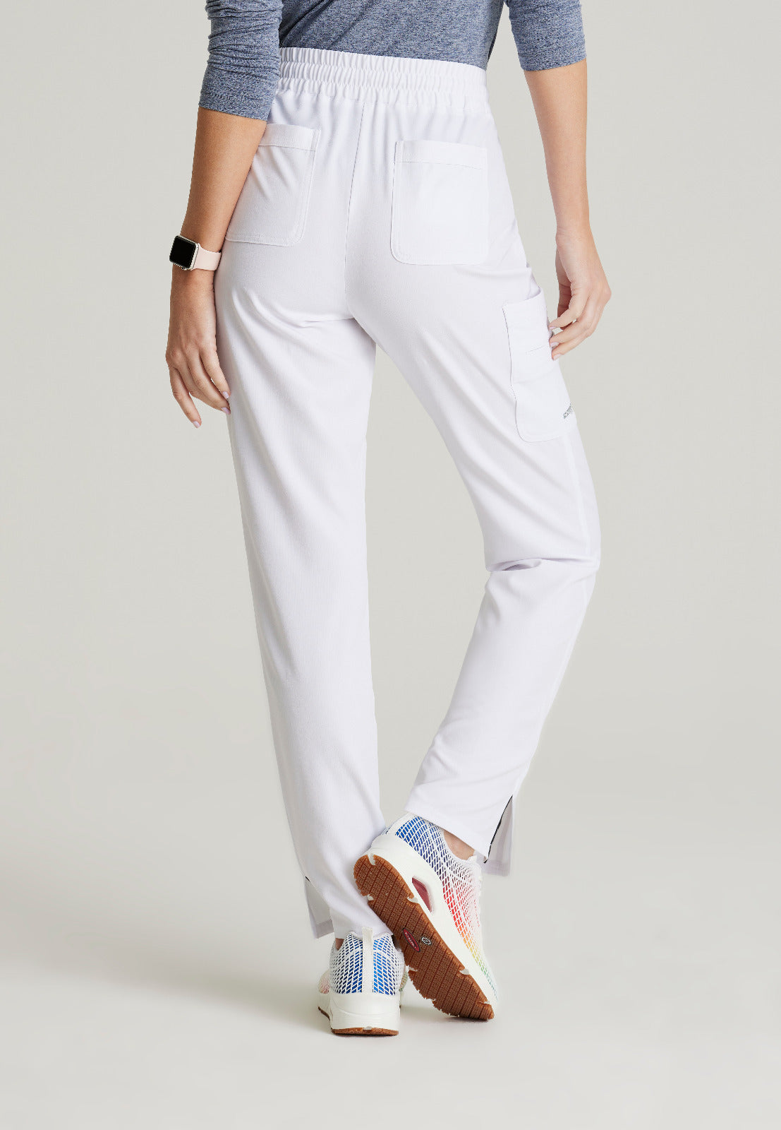 EQUIPO DAMA SKECHERS BLANCO