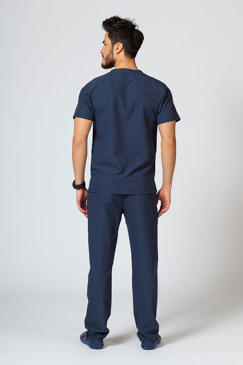 EQUIPO DE HOMBRE MATRIX PRO AZUL JASPEADO