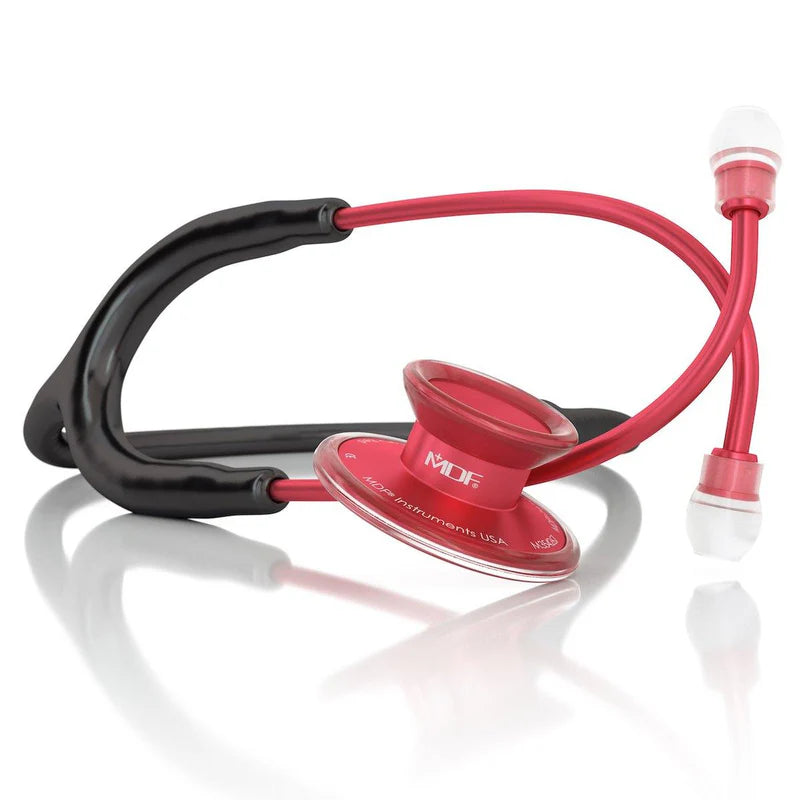 ESTETOSCOPIO MDF ACOUSTICA METALOGIC RED/BLACK