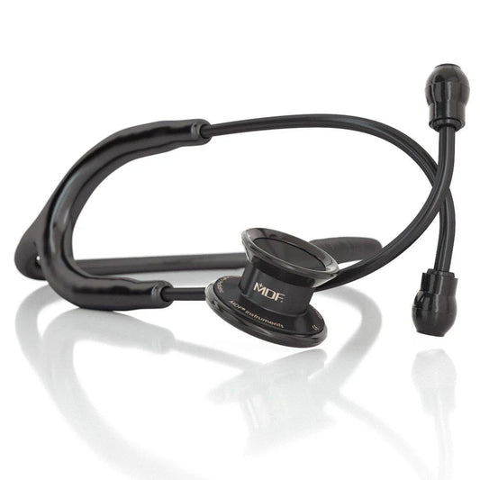 ESTETOSCOPIO PEDIATRICO MDF ONE® 777 ALL BLACK Acero Inoxidable