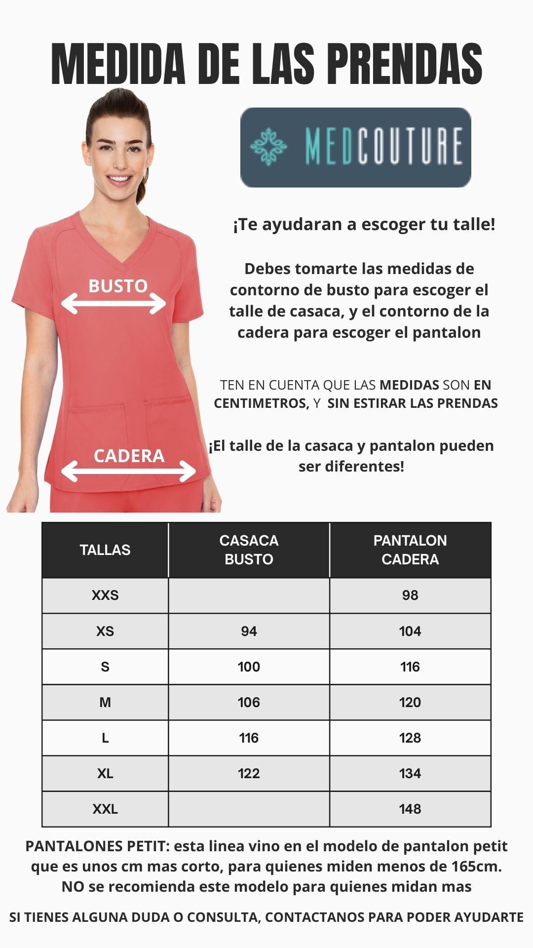 EQUIPO DAMA MED COUTURE INSIGTH CORAL