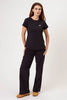 EQUIPO DE DAMA MOMENTUM ROUNDWIDE NEGRO