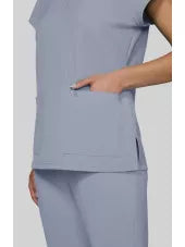 CONJUNTO CUREOLOGY DAMA GRIS CLARO
