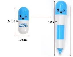 LAPICERAS EN FORMA DE CAPSULA